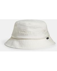 COACH - Denim Bucket Hat - Lyst
