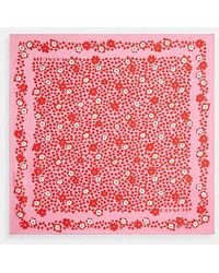 COACH - Country Club Floral Print Silk Bandana - Lyst