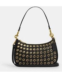 COACH - Borsa A Tracolla Teri Con Occhielli - Lyst