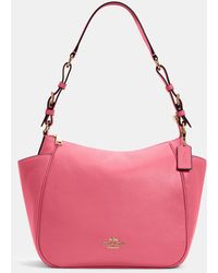 coach rori shoulder bag pink