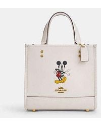 COACH - Disney X Coach Dempsey Tote Bag 22 With Mickey Mouse - Lyst
