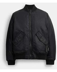 COACH フード付きMA-1 COACH フード付きMA-1