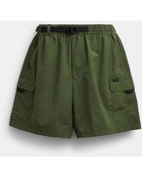 COACH - Nylon Utility Short - Lyst