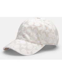 COACH Signature Hat - White