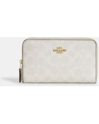 COACH - Medium Id Zip Wallet - Lyst