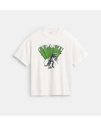 COACH - Dinosaur T-shirt - Lyst