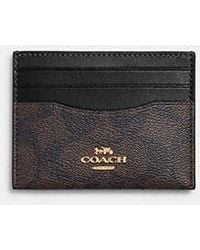 COACH - Slim Id Card Case - Lyst