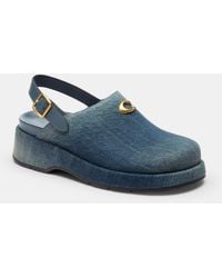 COACH - Sculpted C Platform Clog - Lyst