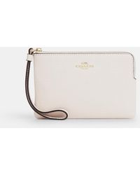 COACH - Corner Zip Wristlet - Lyst
