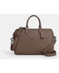 COACH - Rowan Large Satchel Bag - Lyst
