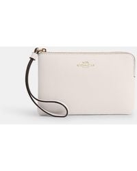COACH - Corner Zip Wristlet - Lyst