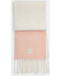 COACH - Colorblock Muffler With Rubber Patch - Lyst