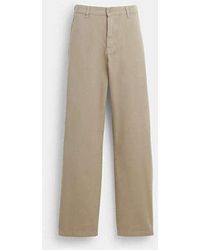 COACH - Garment Dye Chino Pants - Lyst