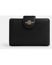 COACH - Medium Corner Zip Wallet - Lyst