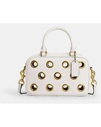 COACH - Satchel Crossbody Bag With Grommets - Lyst
