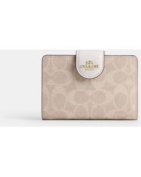 COACH - Medium Corner Zip Wallet - Lyst