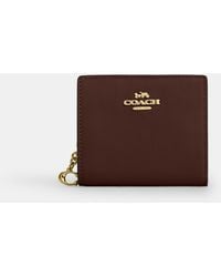 COACH - Snap Wallet With Charm - Lyst