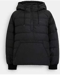 COACH - Quilted Hoodie - Lyst