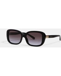 COACH - Signature Rectangle Sunglasses - Lyst