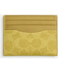 COACH - Slim Id Card Case - Lyst