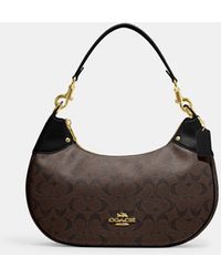 Coach Outlet Payton Hobo in Signature Canvas - Brown