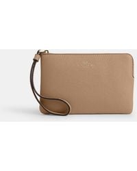 COACH - Corner Zip Wristlet - Lyst