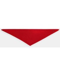 COACH - Knit Triangle Scarf - Lyst