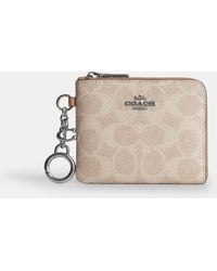 COACH - Small Corner Zip Wallet - Lyst