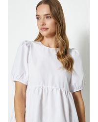 coast shailene puff sleeve dress