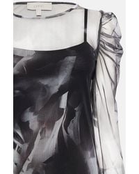 coast jagger tiered mesh dress