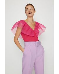 coast avery ruffle top