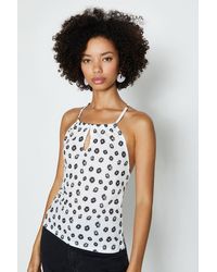 coast elsie tulle midi dress