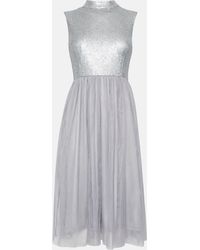 coast gisella ombre sequin dress