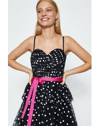 coast maria cocktail bustier dress