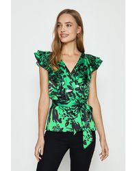 coast avery ruffle top
