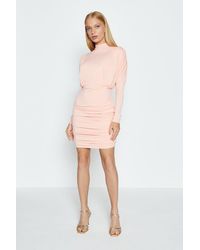 coast anna ruched dress