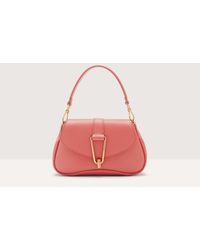 Coccinelle - Grained Leather Handbag Himma Small - Lyst