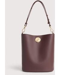 Coccinelle - Two-Sided Leather Bucket Bag Nikla Medium - Lyst