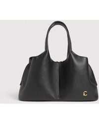 Coccinelle - Grained Leather Handbag Nell Medium - Lyst