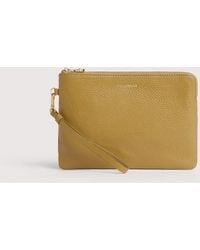 Coccinelle - Grained Leather Pouch C-Me Softy Medium - Lyst