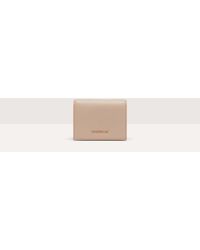 Coccinelle - Small Grainy Leather Purse Metallic Small - Lyst