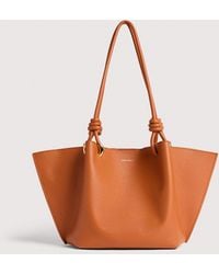 Coccinelle - Grained Leather Tote Bag Finn Medium - Lyst