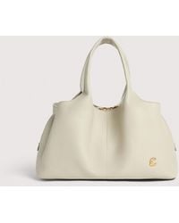 Coccinelle - Grained Leather Handbag Nell Medium - Lyst