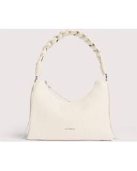 Coccinelle - Shells Textured Fabric Shoulder Bag Boheme Small - Lyst