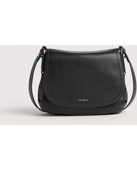 Coccinelle - Grained Leather Crossbody Bag Rebekka Small - Lyst