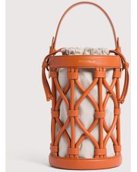 Coccinelle - Smooth Leather Bucket Bag Koi Small - Lyst