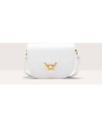 Coccinelle - Grained Leather Crossbody Bag Dew Small - Lyst
