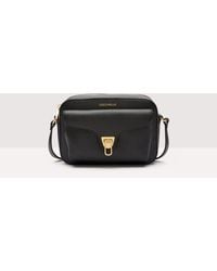 Coccinelle - Grainy Leather Crossbody Bag Beat Soft Small - Lyst