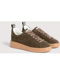 Coccinelle - Suede Sneakers Monogram Perforee - Lyst