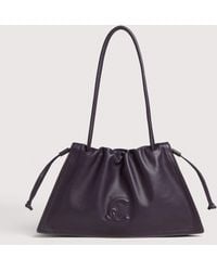 Coccinelle - Smooth Leather Shoulder Bag Dulse Medium - Lyst